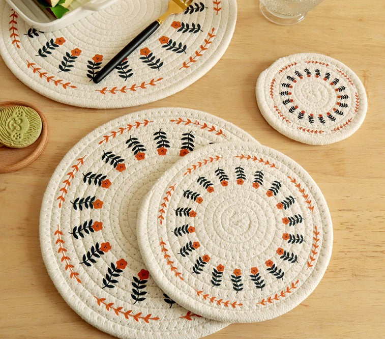 Storybook Round Cotton Placemat