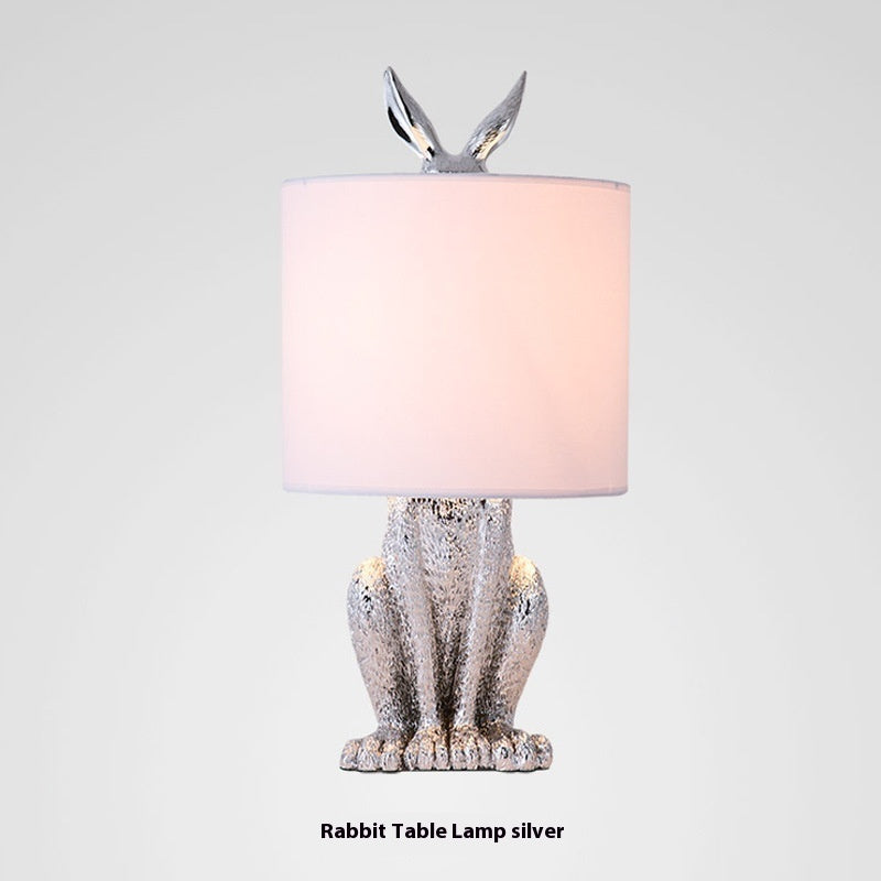 The Rabbit & Shade Table Lamp