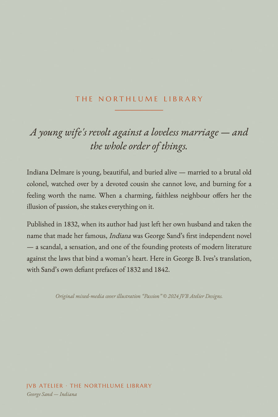 Indiana, back cover