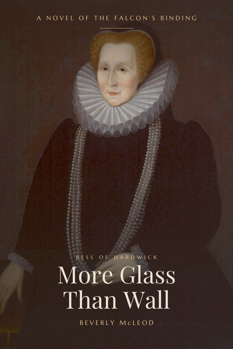 More Glass Than Wall by Beverly McLeod, front cover