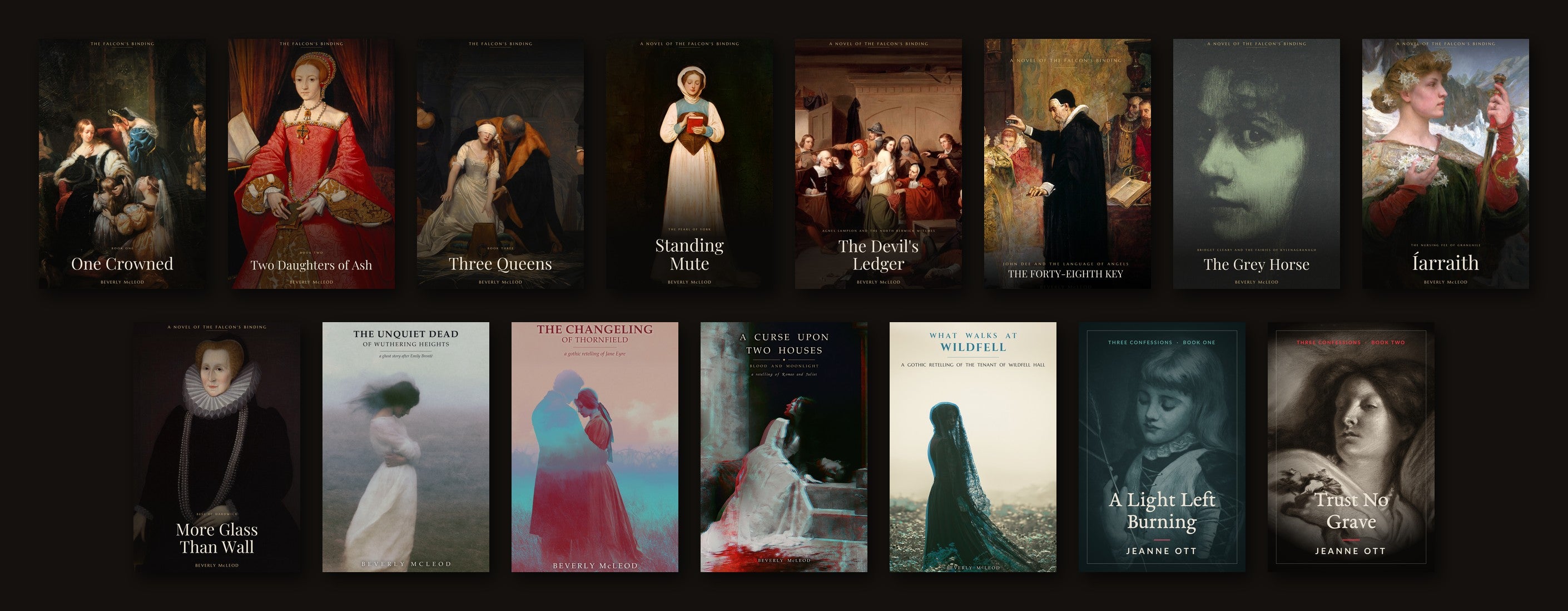 The fifteen Northlume titles by Beverly McLeod and Jeanne Ott