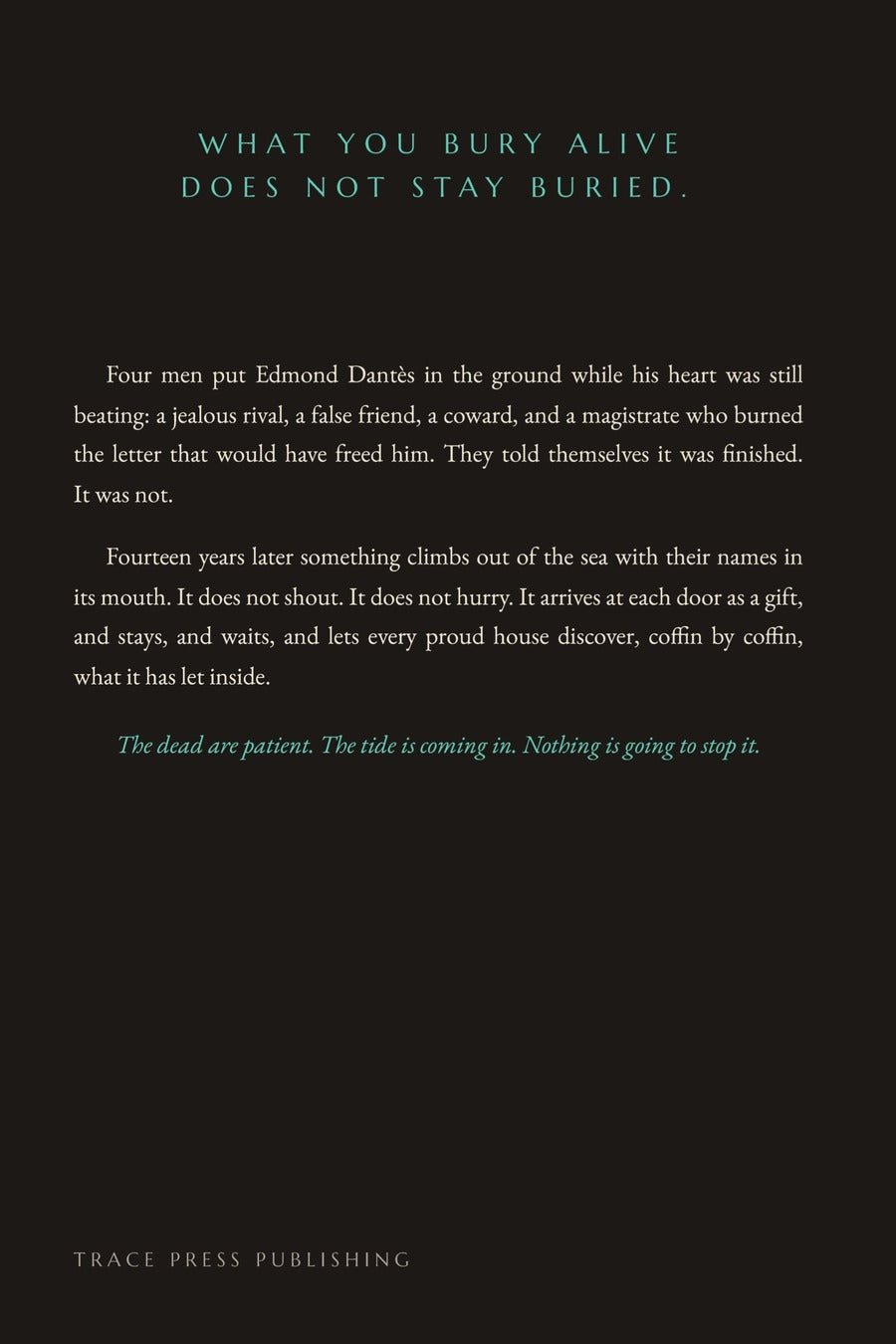 The Draugr of Monte Cristo Volume One by Beverly McLeod, back cover