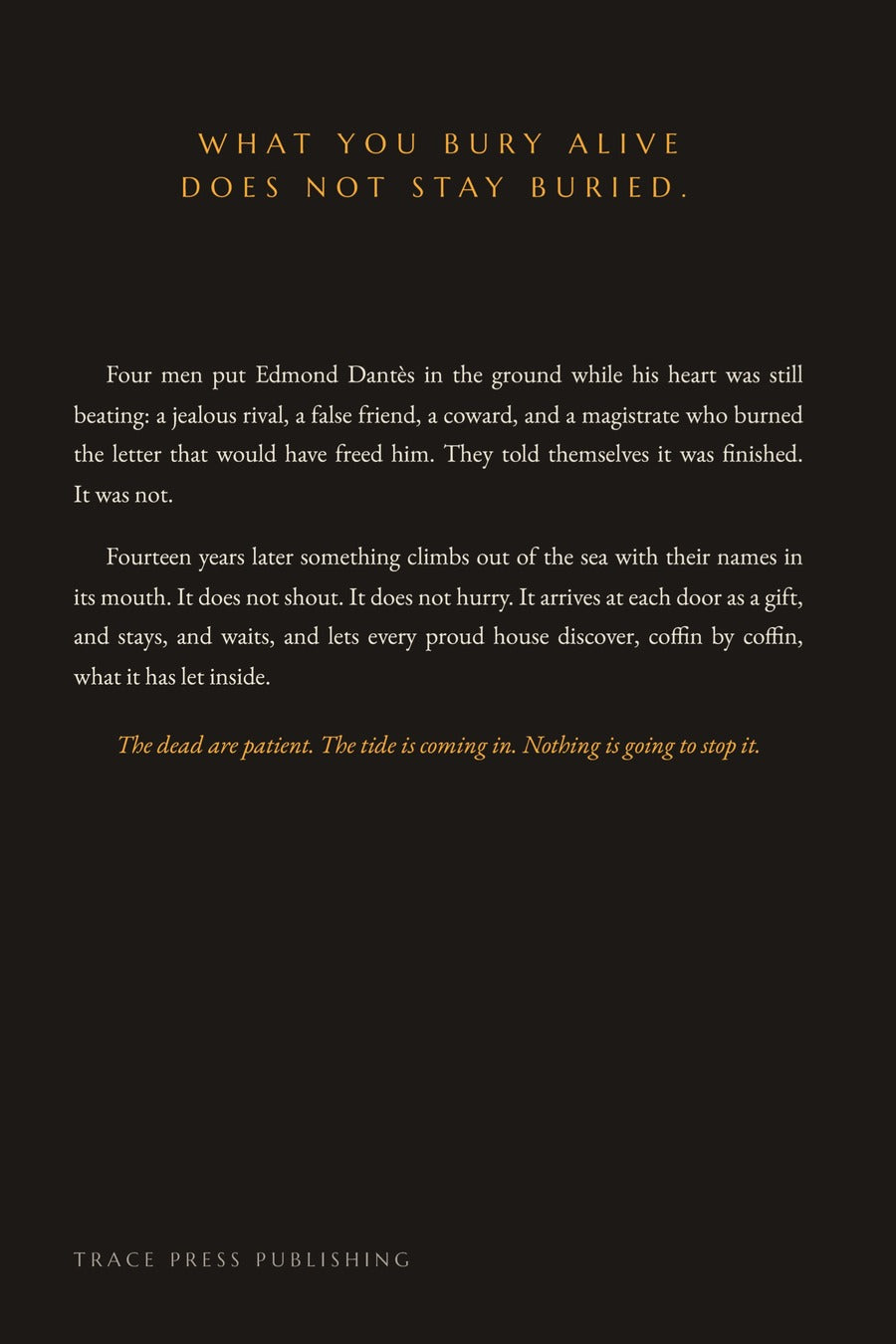 The Draugr of Monte Cristo Volume Two by Beverly McLeod, back cover